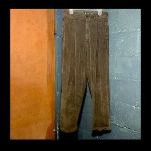 Brown Baggy Vintage Corduroy Pants